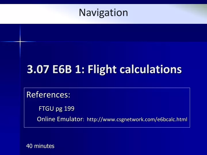3 07 e6b 1 flight calculations