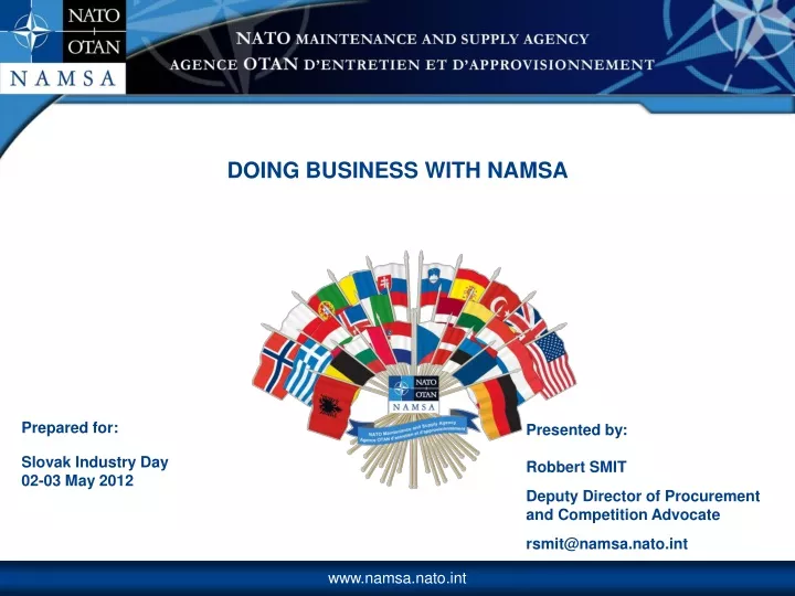 doing business with namsa