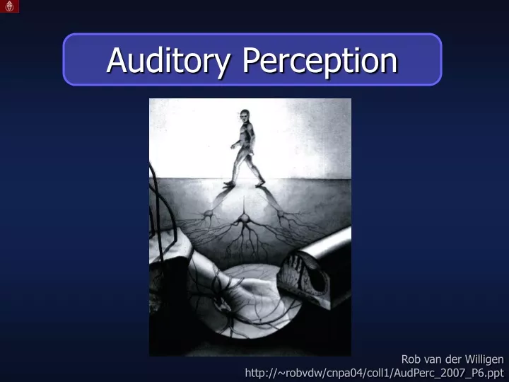 auditory perception