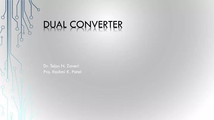dual converter