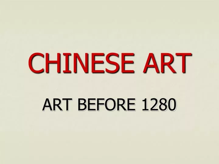 chinese art