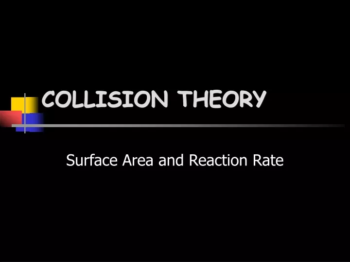 collision theory