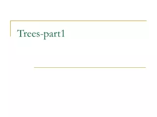Trees-part1