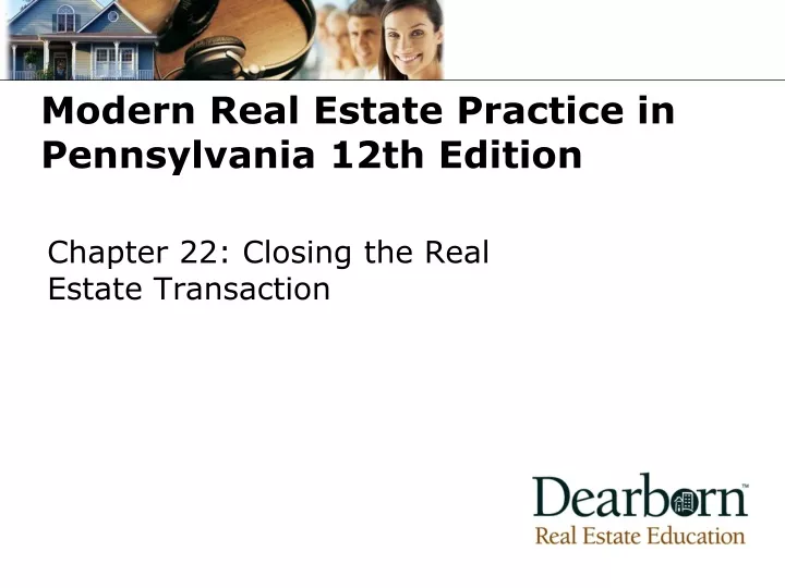 modern real estate practice in pennsylvania 12th edition