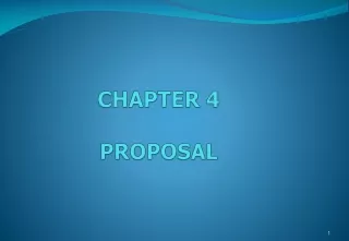 CHAPTER  4 PROPOSAL