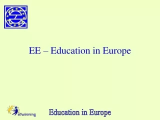 EE – Education in Europe
