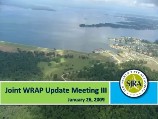 Joint WRAP Update Meeting III