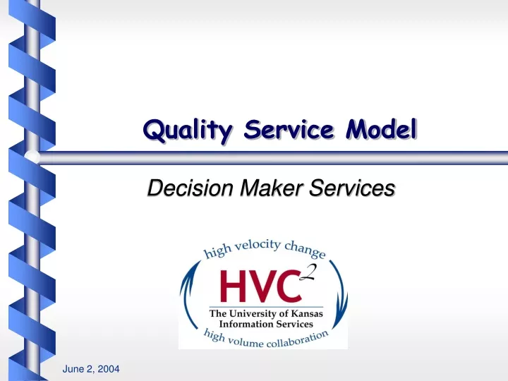 quality service model
