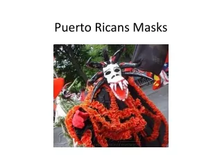 Puerto Ricans Masks