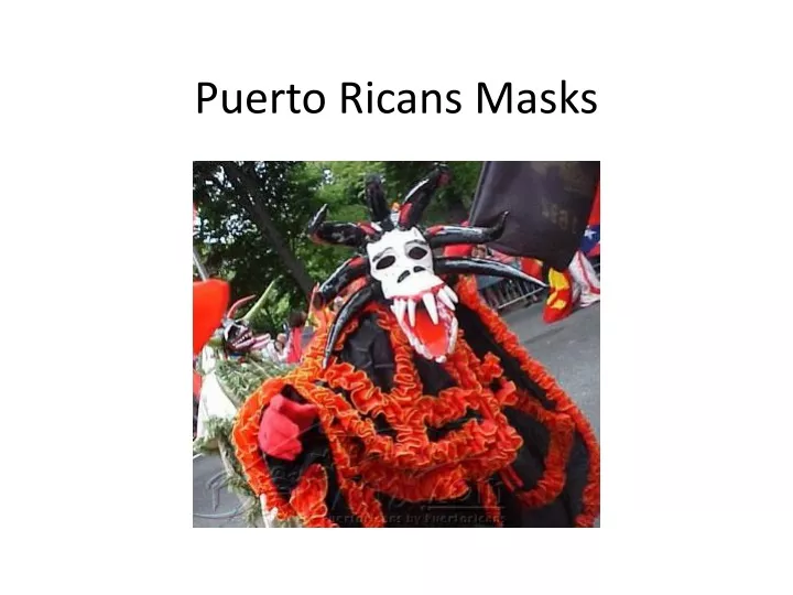 puerto ricans masks