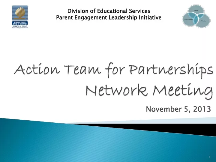 action team for partnerships network meeting