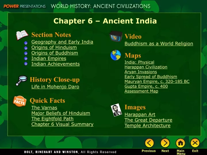 chapter 6 ancient india
