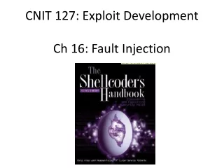 CNIT 127: Exploit Development Ch 16: Fault Injection