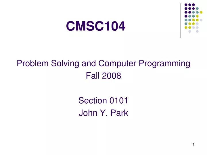 cmsc104