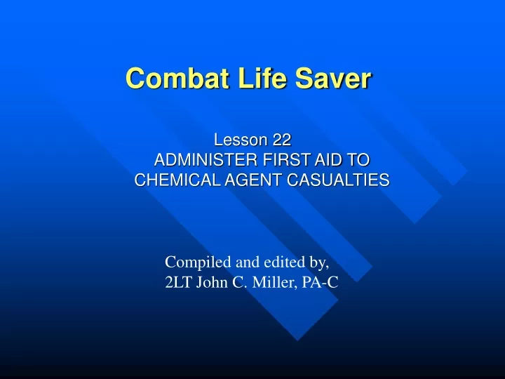 combat life saver