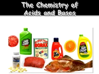 The Chemistry of  Acids and Bases
