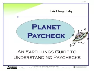 An Earthlings Guide to Understanding Paychecks