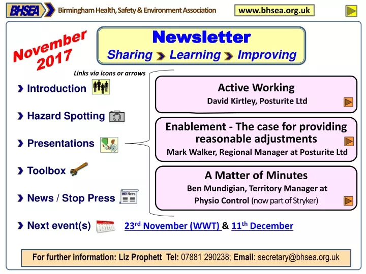 newsletter sharing learning improving