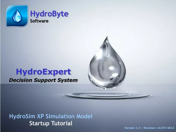 hydrobyte software