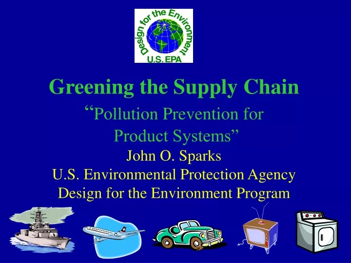 greening the supply chain pollution prevention