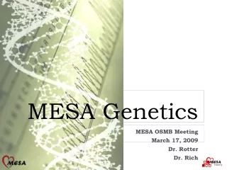 MESA Genetics