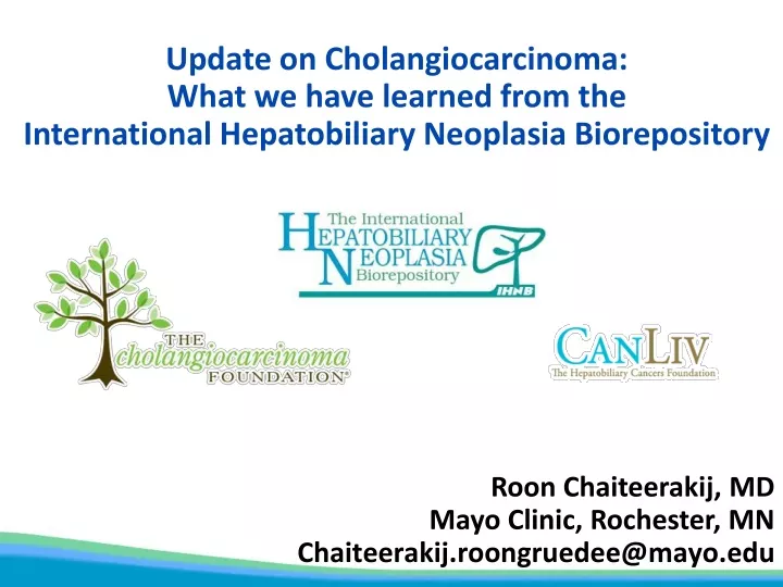 update on cholangiocarcinoma what we have learned
