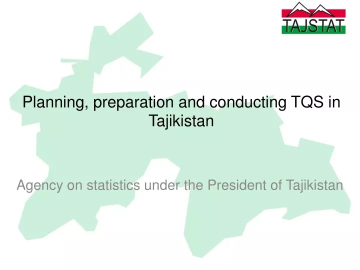 planning preparation and conducting tqs in tajikistan