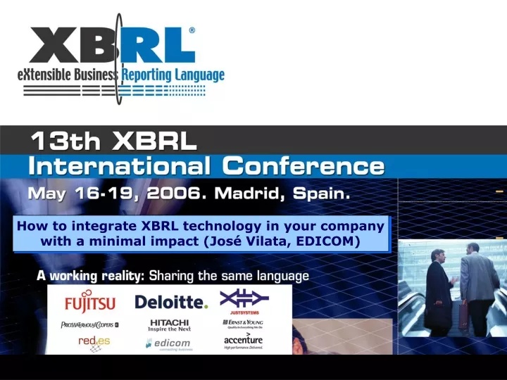 how to integrate xbrl technology in your company