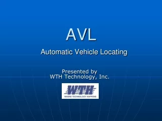 AVL Automatic Vehicle Locating