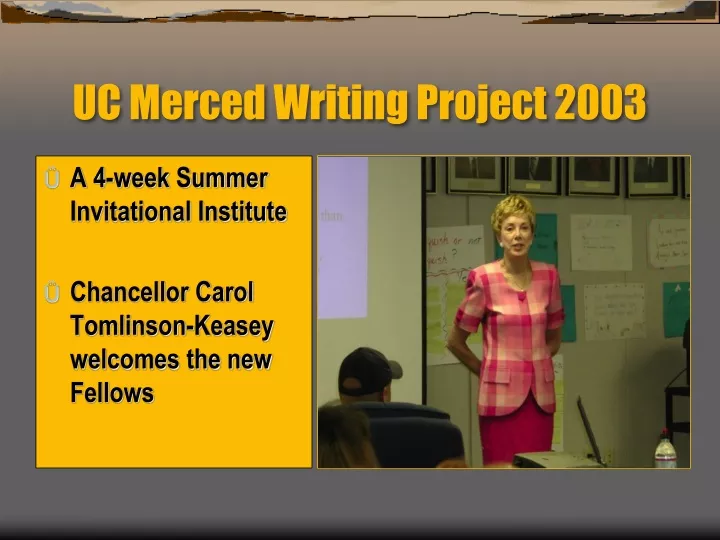 uc merced writing project 2003