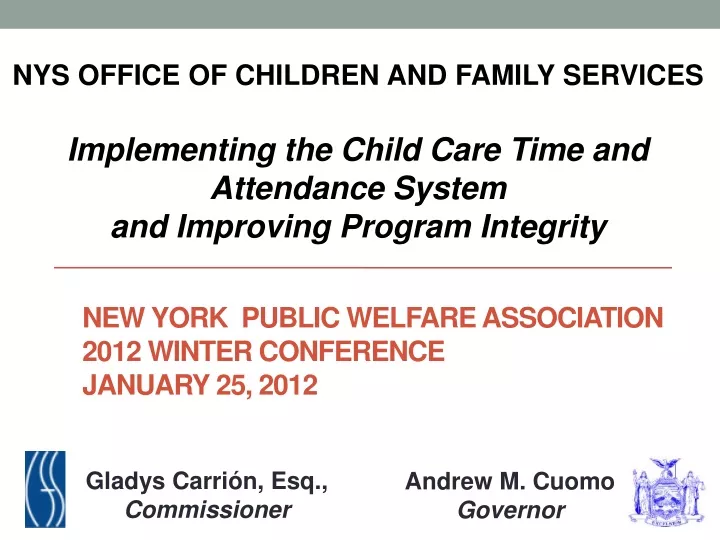 new york public welfare association 2012 winter conference january 25 2012