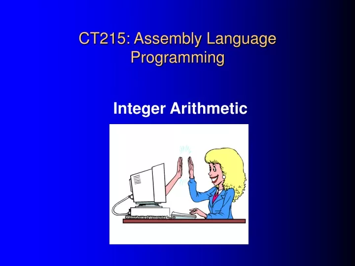 ct215 assembly language programming