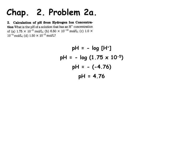 chap 2 problem 2a