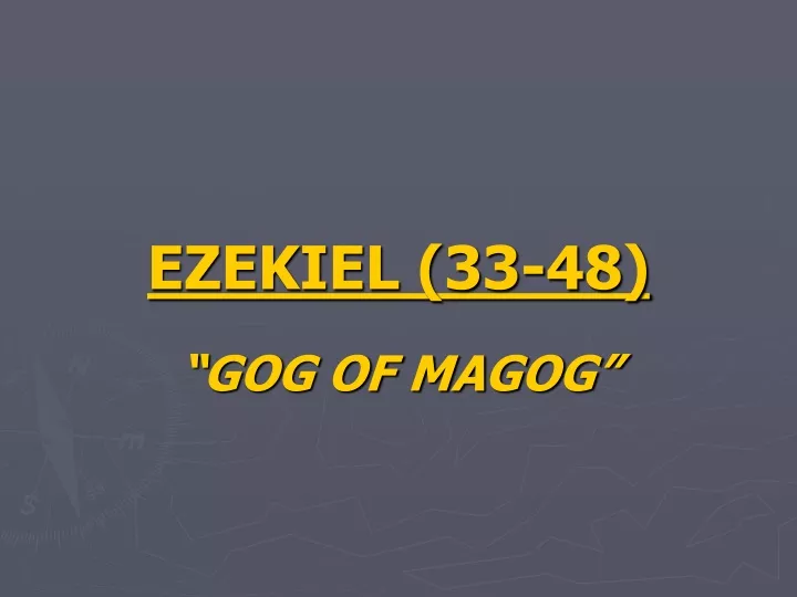 ezekiel 33 48