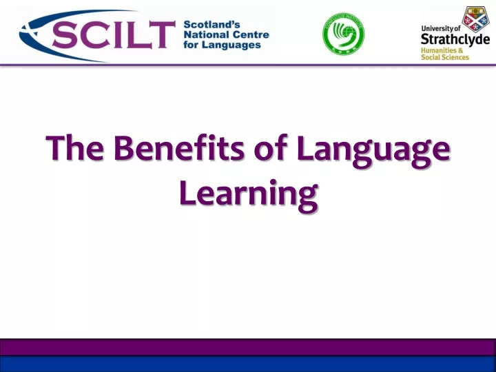 the benefits of language learning