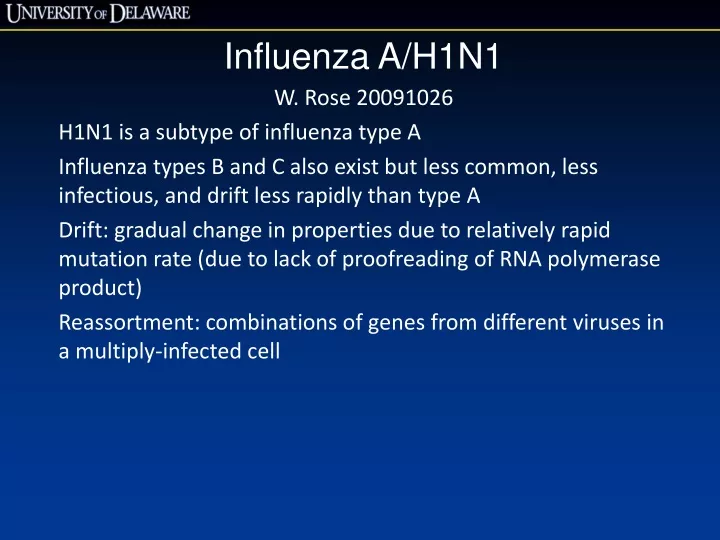 influenza a h1n1 w rose 20091026 h1n1