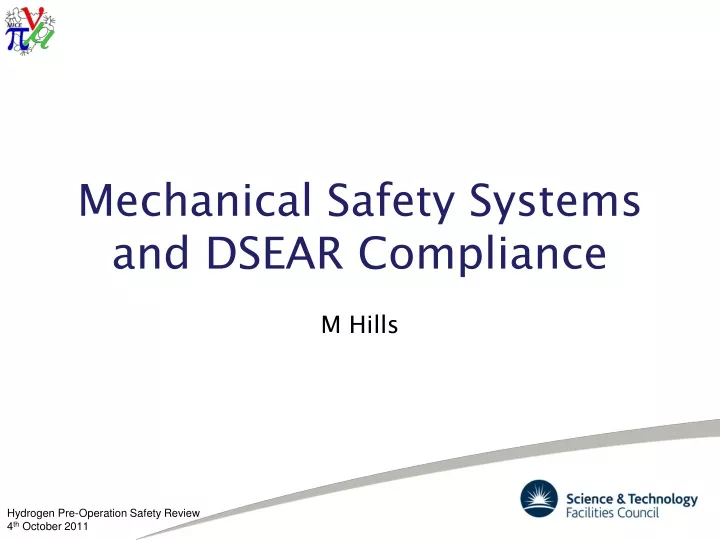 mechanical safety systems and dsear compliance