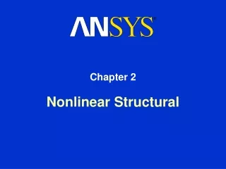 Nonlinear Structural