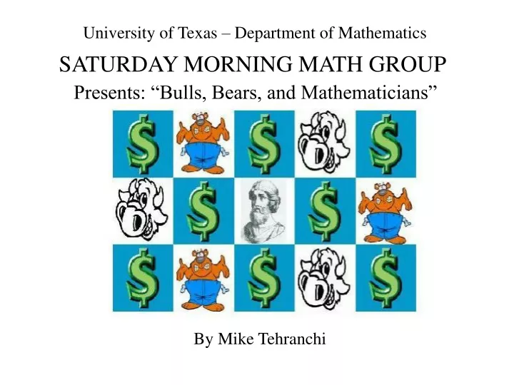 university of texas department of mathematics