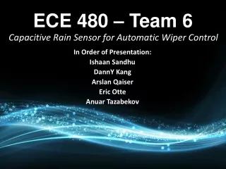 ECE 480 – Team 6
