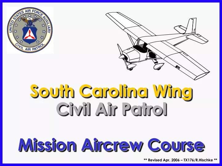 south carolina wing civil air patrol mission
