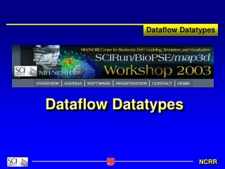 Dataflow Datatypes