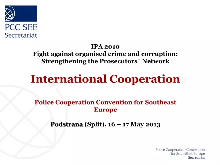 ipa 2010 fight against organised crime