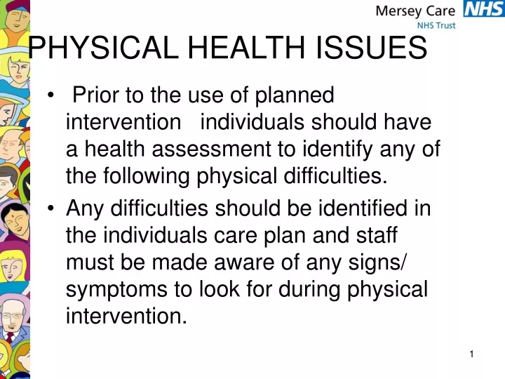 physical health issues