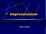 Impressionism - slide 1