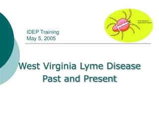 IDEP Training May 5, 2005