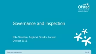 Governance and inspection