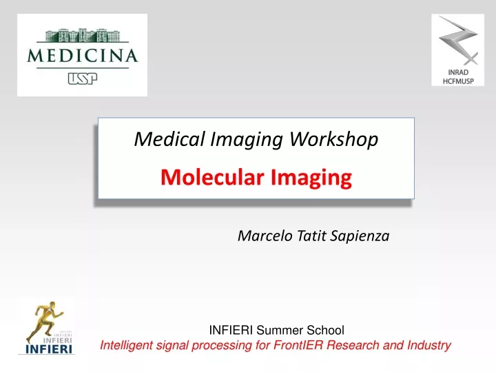 medical imaging workshop molecular imaging