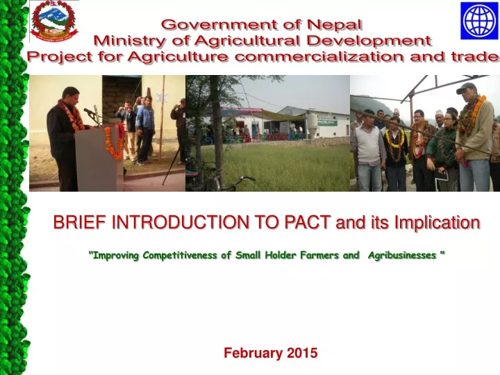 government of nepal ministry of agricultural