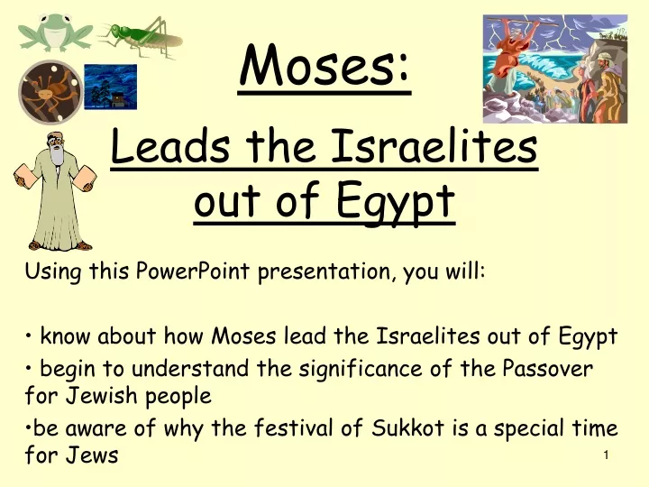 moses leads the israelites out of egypt